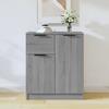 Buffet - VIDAXL - Sonoma - Engineered Wood - 4 Doors - 60x30x70 Cm - Grey