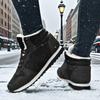 Women's Fashion Winter Boots Plush Lined High Top Design Anti Slip Rubber Outsole Snow Sneakers  New Soft Winter Ankle Boots
