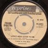 7inch Record FRANK SINATRA - Love's Been Good To Me RS20852 Reprise Records 1969 UK Jazz Used
