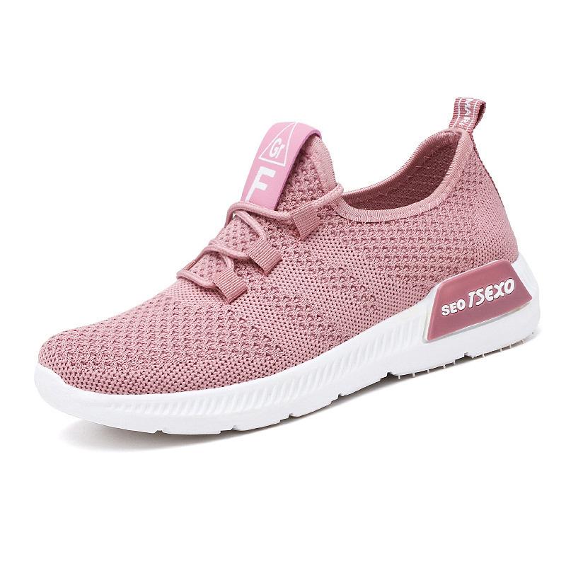 Shoes Women's 2025 Summer New Foreign Trade Women's Shoes Breathable Women's Casual Shoes Sports Shoes Women