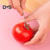 4 Pcs Fruit Pickers with Stainless Steel Sharp Teeth Strawberry Tomato Corer Tool Easy Stem Removal for Soft Fruits Vegetables Kitchen Gadget