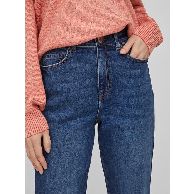 Jeans Vila Naomi 14080820 Blue Mom Fit