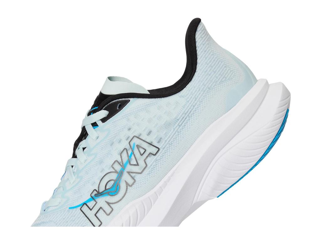 HOKA Mach 6 Wide Track Field Running Size Pale Blue Women's & Shoes, 23.5,