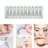 10x Natural Rubber Latex Eyelash Waterproof White Glue Eye False Eyelash N5C1