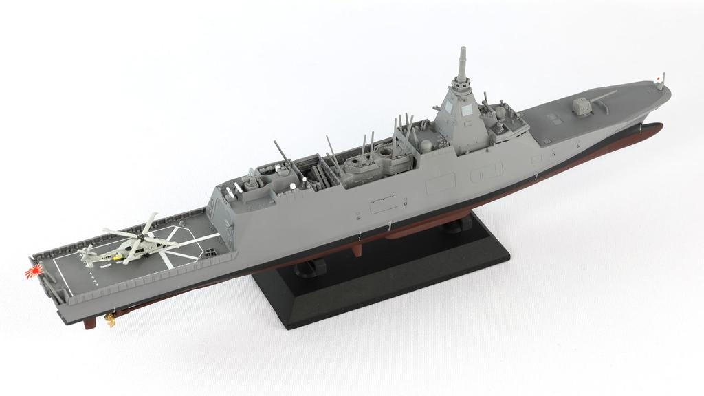 Skywave Series Japan Maritime Force Escort Ship Mogami with and Ship Name Plate Etching Parts Plastic Model J100NH PIT-ROAD 1/700 Self-Defense FFM-1