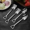 Watermelon Spoon Pure Titanium Tableware Dessert Spoon Stainless Steel Coffee Spoon Retro Shovel
