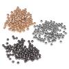 200PCS Large Hole Beads Manual Grinding Polishing Plastic Resin Craft Beads Lightweight Beads for Ne