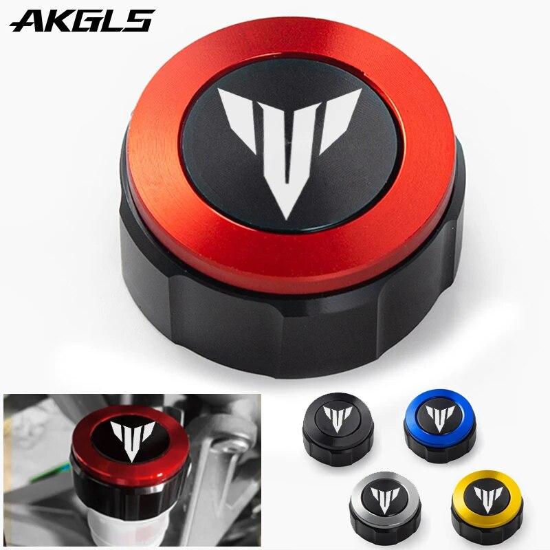 Rear Brake Fluid Reservoir Cap Protection For Yamaha Mt 07 MT07 MT09 03Tracer 700 900 Gt Tracer9 / 7 / Gt  2022 YZF R6 R3 R1