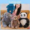 Brown Elephant Bear Cartoon Dinosaur Plush Toys Dolls Children Gifts Birthday