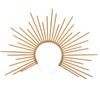 Sun Goddess Baroque Tiara Crown Mary Halocrown Headband Halocrown Headpiece Spiked Halocrown Greek