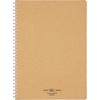 KOKUYO Note Soft Ring Notebook Natural 80 Sheets Semi-B5 A-lined Brown S-SV608A-S