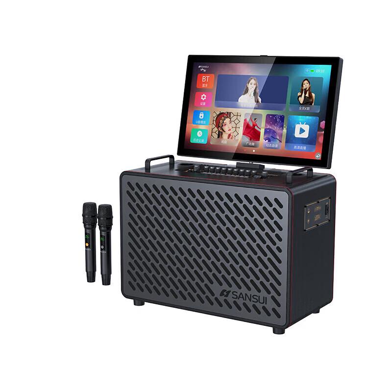 ShanShui C10 Portable Karaoke Machine with Display