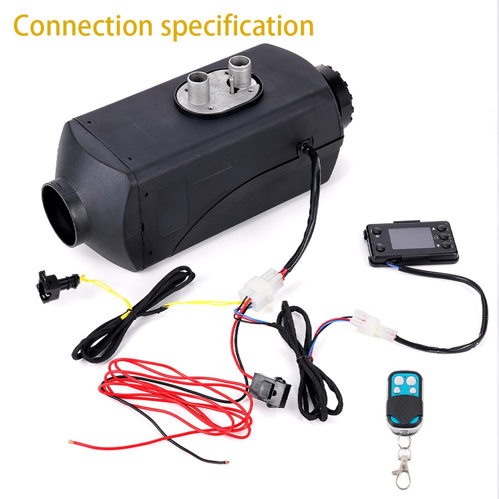 12V&24V Universal  Car Heater LCD Digital Switch Remote Control Main Wiring Harness Air Parking Heater For Car Truck Boat