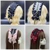 Multicolor Bowknot Ribbon Headwear Hair Accessories Sweet Hairband Lolita Lace Headband Female