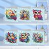 6pcs Diamond Painted Greeting Cards DIY Rhinestone Painting Mosaic Postcards Arts Crafts Thank You Card Christmas Birthday Gifts