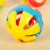 Durable Baby Rattle Ball Creative Unisex Bright Color Teeth Molar Cute Grasp Toy