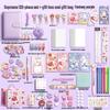 Hand Account Book Set: Cute Loose-Leaf Notebook for Girls & Children