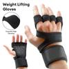 1 Pair Weight Lifting Training Gloves Women Men Fitness Sports Body Building Gymnastics Grips Gym Hand Palm Protector Gloves