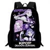 Kpop Demon Hunter Girl Group High-Definition Backpack - Lightweight & Casual Design