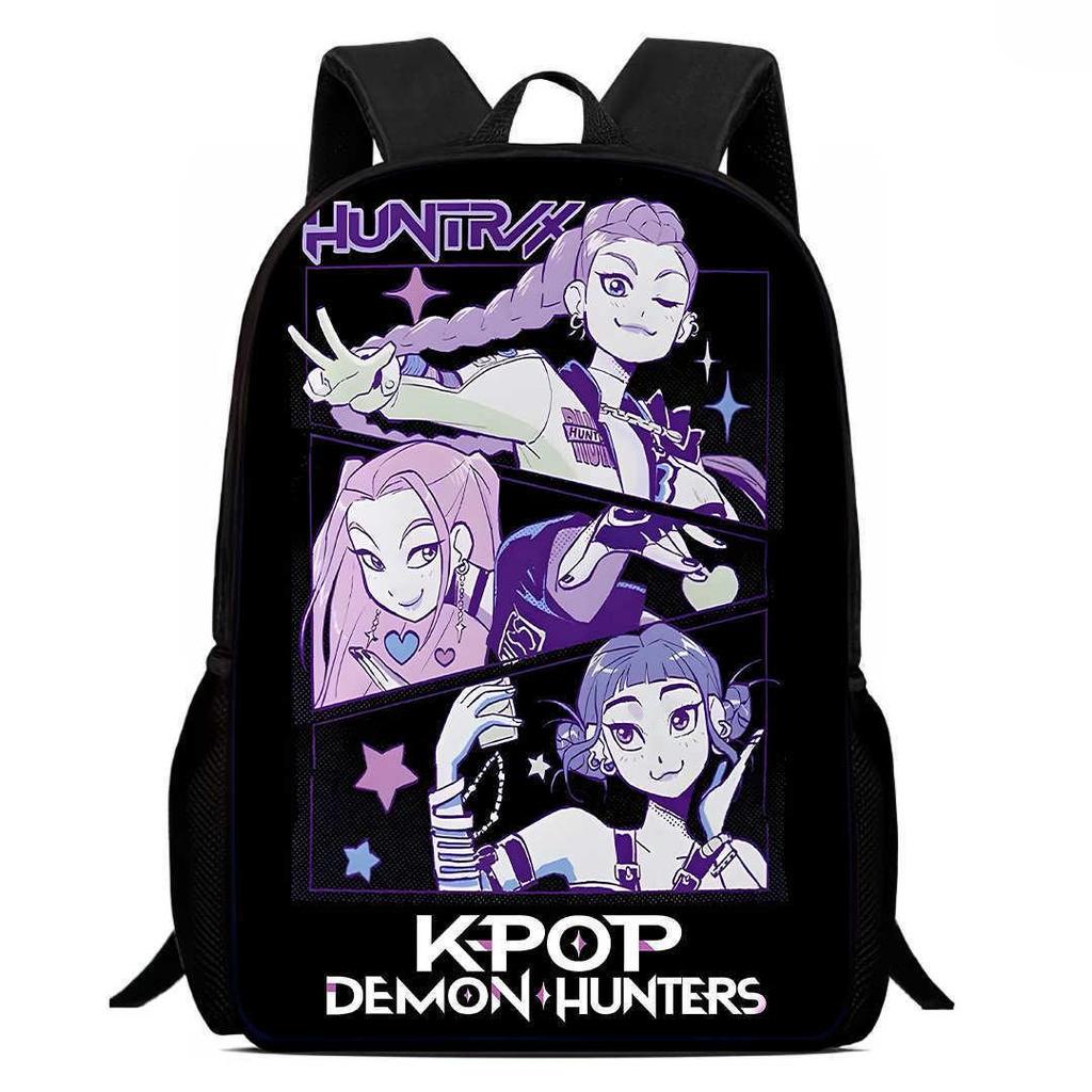 Kpop Demon Hunter Girl Group High-Definition Backpack - Lightweight & Casual Design