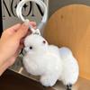 Adorable Alpaca Wool Keychain Pendant Plush Toy Backpack Charm Gift