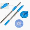 Spin Mop Pole Handle Replacement For Floor 360 Degrees Rotating Floor Mop Pole No Foot Pedal Version Handle Cleaning Tool Kit