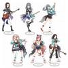 Cartoon Anime RAISE A SUILEN Stand Acrylic Figure MASKING PAREO CHU² BanG Dream Standing Model Plate Props Cosplay