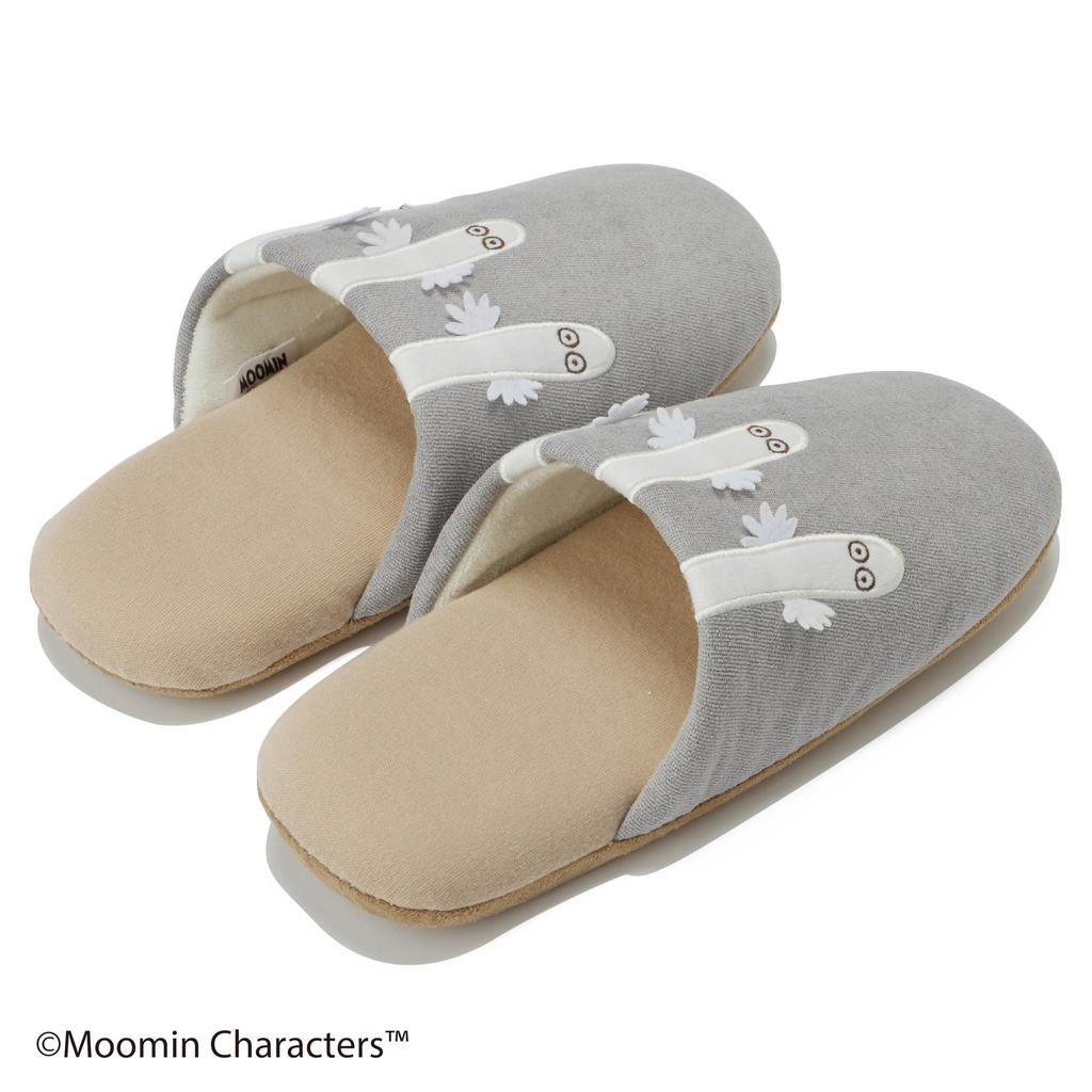 Moomin Sizes Slippers, Gray, 22-24cm