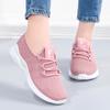 Fashion 2025 New Mesh Breathable Women Casual Sneakers Lace-up Shoes Ladies Platform Sneakers Female Shoes Plus Size