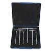 Telescoping Gage Set 5 16in To 6in Range Self Centering Double Action High Precision T Bore Hole Gauges Micrometer