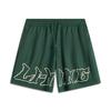 Comfortable Simple Versatile Breathable Mid-Waist Drawstring Casual Shorts Men Shorts Maple-Green AKSV381-4