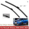 For Renault Arkana XM3 2018-2025 24 + 18 Wiper Blades