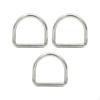 D-shaped Buckles, Hardware Accessories, Lightweight And Versatile Metal D-rings Made of Stainless