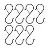S Hooks Metal Hangers for Hanging Kitchenware Pots Pans Clothes 7pcs