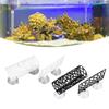 Fish Bed Tunnel Cave Fish Bed Tunnel Safe Small Hole Hollow Fish Hideout Resting Tube with Suction Cup for Fish Aquarium