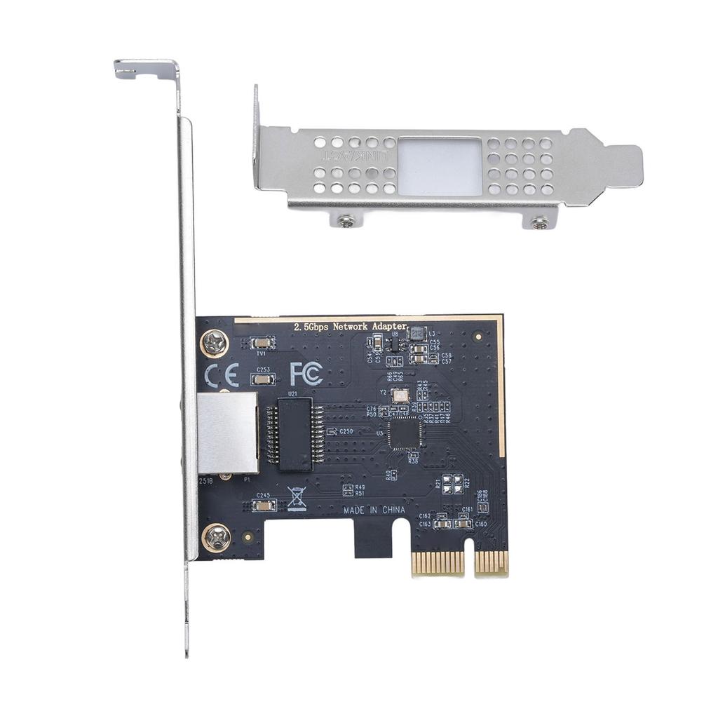 PCI Express Card 101001000M2.5G High Speed Network Adapter for Desktop Support Diskless Boot