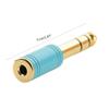 Audio Stereo Adapter Converter for Headphone 6.35mm Stereo Plug To 3.5mm Stereo 3 Pieces 1/4'' To 3.5mm Audio and Video