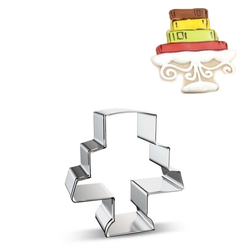 1pcs Pencil Book Stainless Steel Cookie Cutter Biscuit Mold Sugarcraft Fondant Cake Cupcake Decor Tool Kitchen Bake Pastry Shop