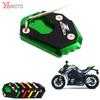 Fashion Motorcycle Side Stand Enlarger Plate Pad Kickstand Extension For KAWASAKI Z1000 2010- Z1000SX NINJA 1000 2011-2016