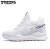 Mesh Shoes Women's Invisible Height Increasing Sports Shoes Running Shoes Summer Breathable Shallow Mouth Breathable White Shoes
