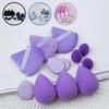 12pcs Cosmetic Puff Set Makeup Sponge Blender Beauty Egg Soft Foundation Sponges Powder Puff Women Smear Proof Make Up Accessories Beauty Tools