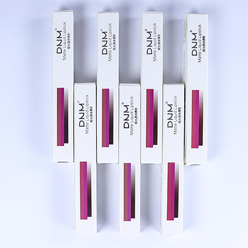 DNM 19 Colour Matte Lip Gloss Waterproof Long Lasting Non-Fading Lip Glaze Multicolour Non-Stick Lipstick