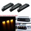 3Pcs/set Car Front Hood Grille LED Lights Signal Lamp For Toyota Tundra