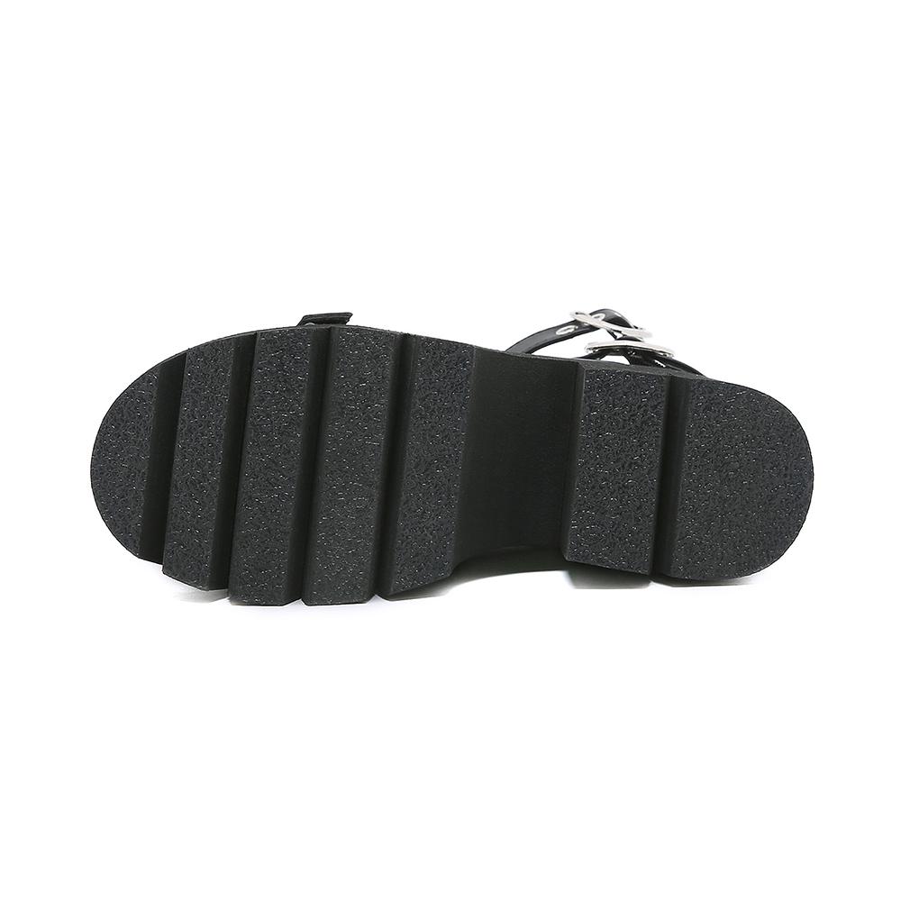 Gdgydh Женские туфли Мэри Джейн на платформе на массивном каблуке с весенней крестообразной повязкой Kawaii Cospaly с пряжкой в ​​форме сердца