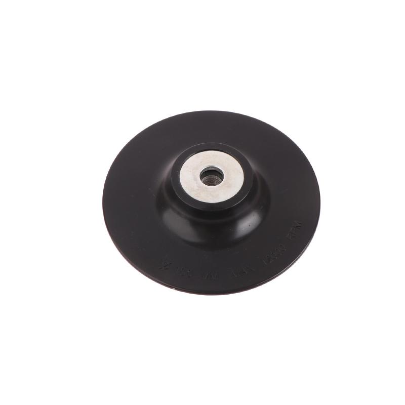 4-7'' M10/M14 Thread Backing Pad Abs Plastic Back Pad Round Grinding Discs For Angle Grinder Sanding Sander