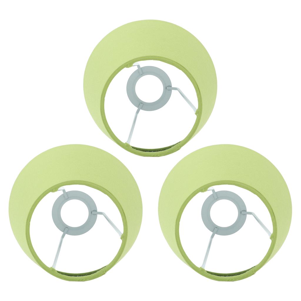 3pcs Cloth Fabric Lampshade Innovative E14 Intervention Type Modern Fabric Lampshade Dust Cover for