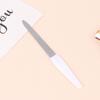 1Pc Metal Double-Sided Nail File Scrub Manicure Sharpening Nail Nail Tool Manicure Pedicure Tool High Quality Nail File