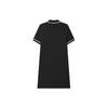 New FILA Short Sleeved Dress Women's Jet Black F51W328301FBK