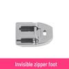 Household Sewing Machine Invisible Zipper Presser Foot 0.505A