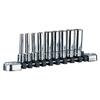 Kyoto Machinery Tools Nepros Deep Socket Set of 9 NTB2L09A (KTC) 6.3mm (1/4 Inch)